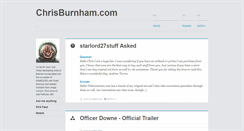 Desktop Screenshot of chrisburnham.com